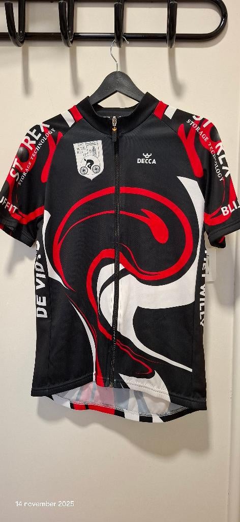 Fietskledij Koerskledij korte mouwen merk Decca maat L., Gebruikt, Heren, Ophalen of Verzenden, L