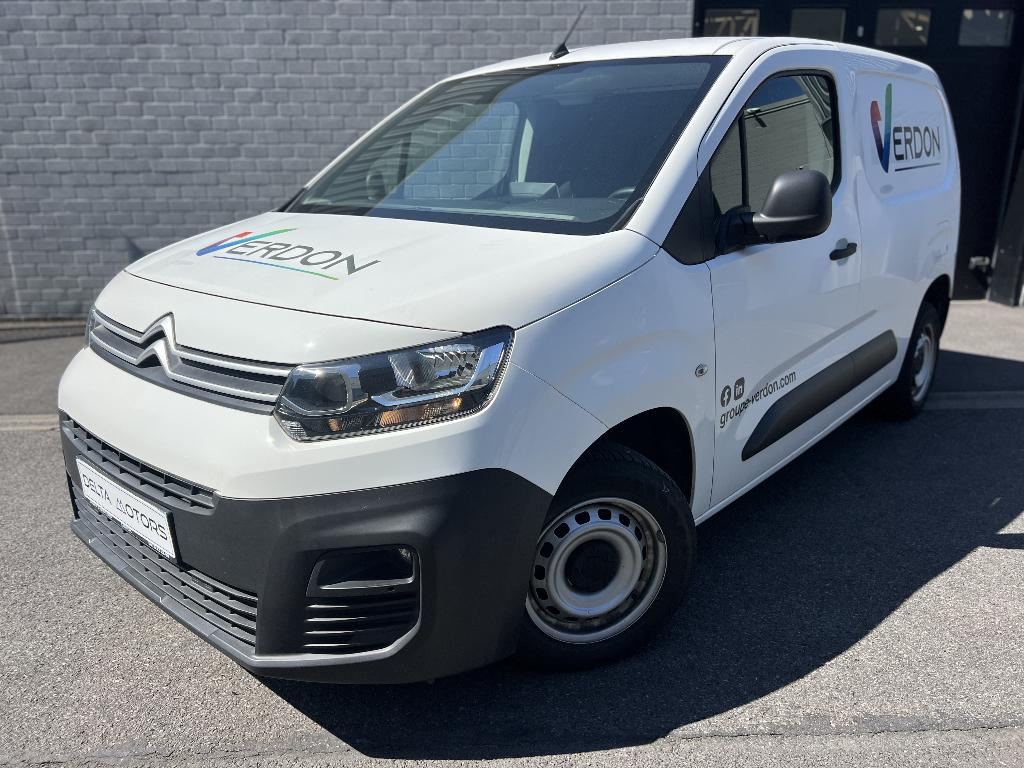 Citroen Berlingo 1.5Hdi * Lichte vracht * Airco * Navi *, Auto's, 4 deurs, Stof, 4 cilinders, Wit