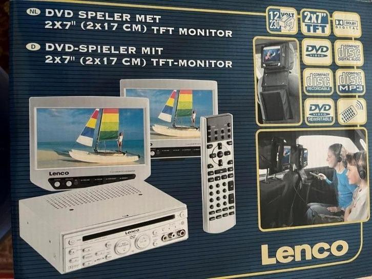 DVD speler Lenco – geschikt voor alle auto’s, Audio, Tv en Foto, DVD spelers, Gebruikt, Dvd-speler, Overige merken, Draagbaar