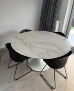 Tafel 160cm marmerlook, Huis en Inrichting, Tafels | Eettafels, Ophalen, Zo goed als nieuw