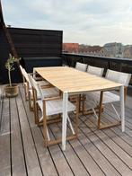 Diphano Icon teak tuintafel 226 x 104 H75 als nieuw, Tuin en Terras, Tuinsets en Loungesets, Ophalen, Zo goed als nieuw