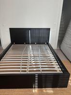 IKEA malm bed zwartbruin, Huis en Inrichting, Slaapkamer | Bedden, Ophalen, Zo goed als nieuw