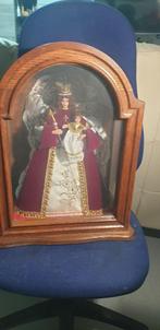 beeld van Maria in een roodkleurig kleed met het Jezuskind,, Antiek en Kunst, Ophalen