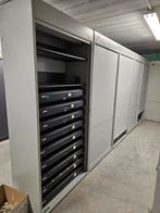 Metalen schuifdeur kasten 10 stuk  beschikbaar, Huis en Inrichting, Kasten | Roldeurkasten en Archiefkasten, Ophalen