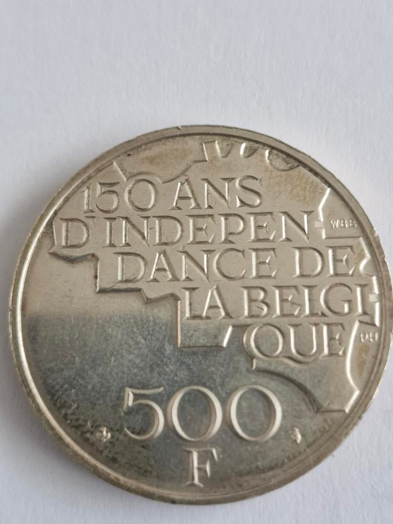 Pieces monnaie argent, Timbres & Monnaies, Monnaies | Belgique, Enlèvement ou Envoi, Argent, Argent