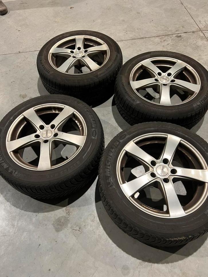 Jantes Audi 17”, Autos : Pièces & Accessoires, Pneus & Jantes, Pneu(s), Pneus hiver, Enlèvement