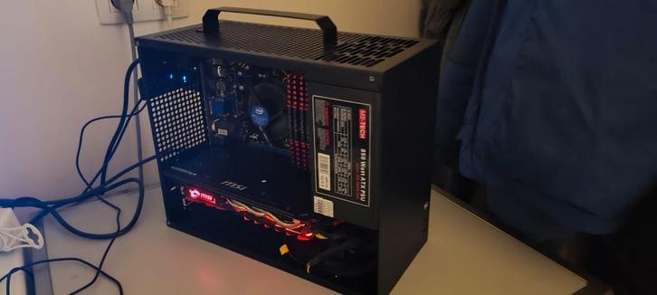 Gaming pc Intel i7-4790 msi gtx 1060 6gb ssd, Computers en Software, Desktop Pc's, Zo goed als nieuw, 3 tot 4 Ghz, SSD, 16 GB