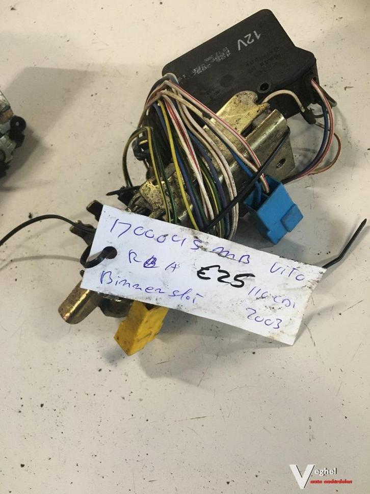 Mercedes Vito 110 cdi 2003 Achterdeur Slotmechaniek LInks Of, Auto-onderdelen, Carrosserie, Gebruikt, Ophalen of Verzenden