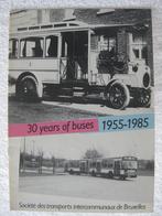 STIB MIVB – matériel roulant – 1985 rare, Enlèvement ou Envoi, Tram