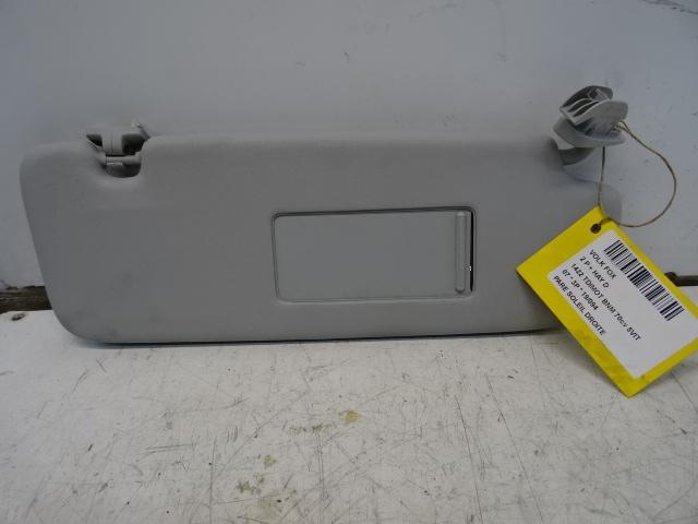 ZONNEKLEP RECHTS Volkswagen Fox (5Z) (01-2005/01-2021), Auto-onderdelen, Interieur en Bekleding, Volkswagen, Gebruikt
