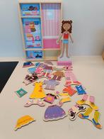 Magnetische puzzel kleerkast meisje, Ophalen