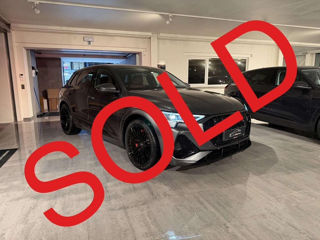 Audi Q8 e-tron SOLD BIJ GARAGE VRIENS YVES BV! (bj 2023), Auto's, Automaat, 464 km, Gebruikt, Leder