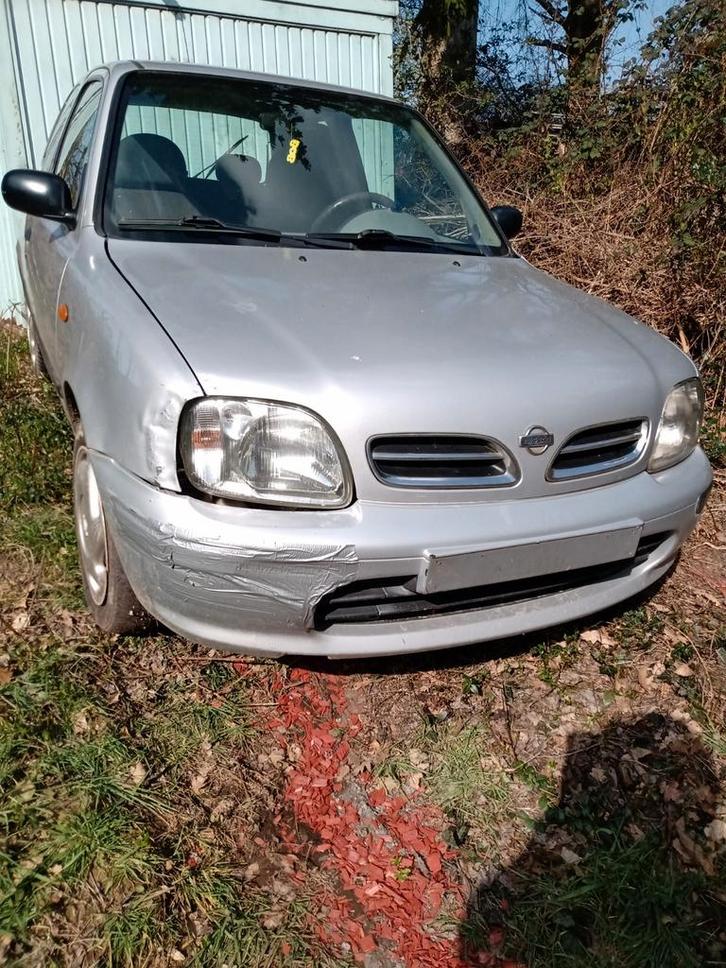 Nisan micra 13 i bj 2000 ongeval prijs 500 euro rijdt, Autos, Nissan, Particulier, Micra, Enlèvement