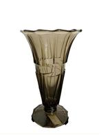 Vase ancien en verre fumé., Antiquités & Art, Enlèvement ou Envoi