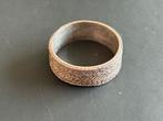 Ambachtelijke zilveren ring 925 – maat 20 – robuust design, Handtassen en Accessoires, Ringen, Ophalen, Zo goed als nieuw, Zilver