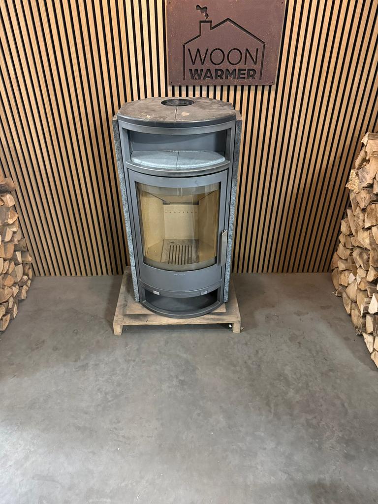 25201 Poêle à stéatite Oranier Polar 9 kW, Enlèvement, Comme neuf, Bois, Poêle à bois