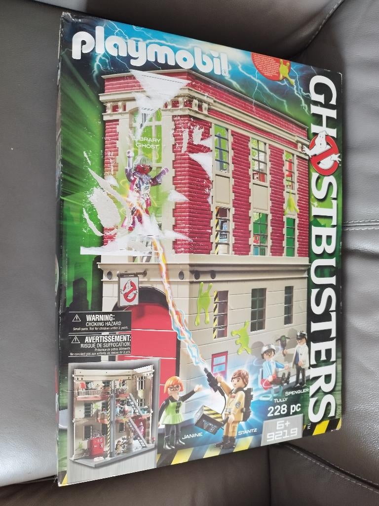 Playmobil 9219 Ghostbuster nieuw hoofdkantoor, Ophalen, Nieuw, Complete set