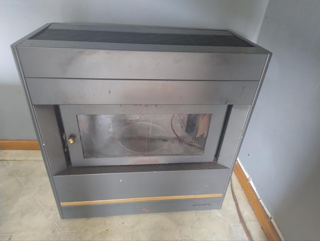 Mazout kachel Wellstraler, Ophalen, Gebruikt, Vrijstaande haard, Overige soorten