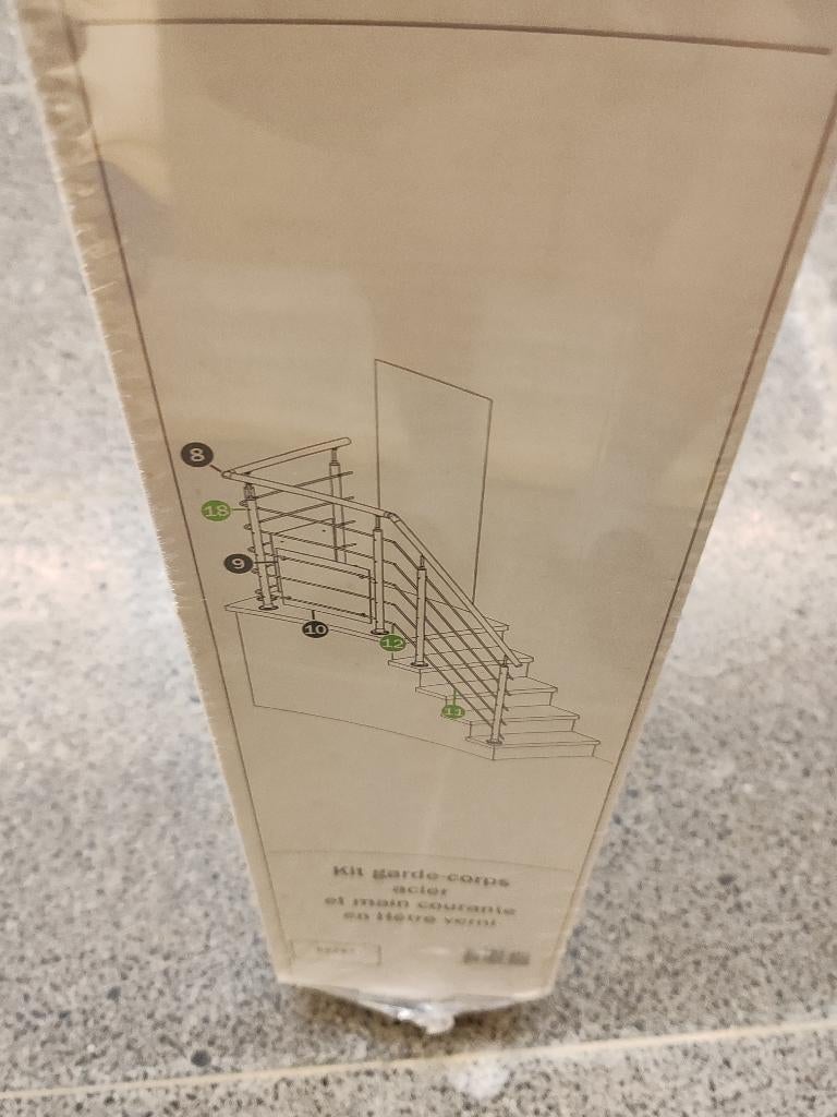 SET MET 2 VANGRAILS (NIEUW), Doe-het-zelf en Bouw, Overige Doe-Het-Zelf en Bouw, Nieuw, Ophalen