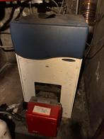 Mazoutbrander+ boiler, Ophalen, Zo goed als nieuw