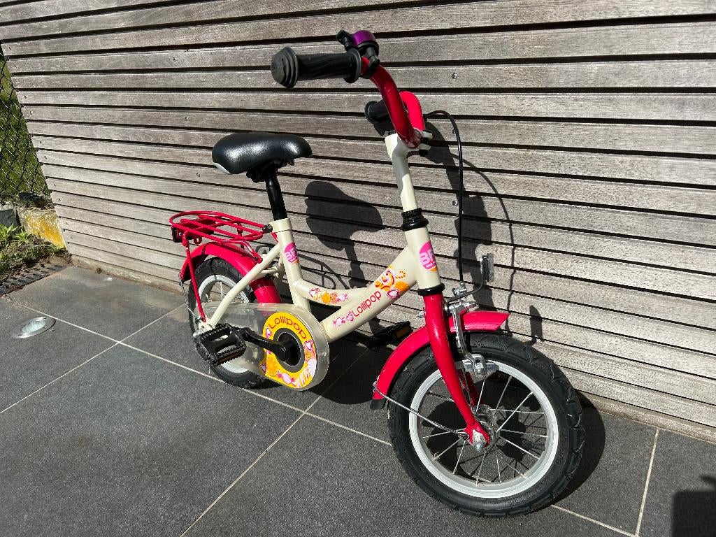 Meisjesfiets roze, 16 inch, Ophalen, Gebruikt, 16 inch, Lollipop