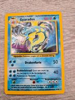 Gyarados holo base set 6/102 nederlands, Hobby en Vrije tijd, Verzamelkaartspellen | Pokémon, Ophalen of Verzenden, Gebruikt, Losse kaart