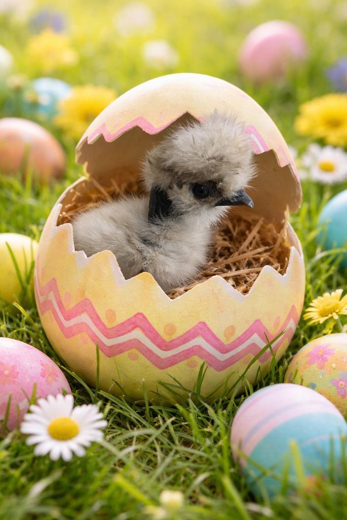 Usa zijdehoender kuikens en hennen, Animaux & Accessoires, Volatiles, Plusieurs animaux