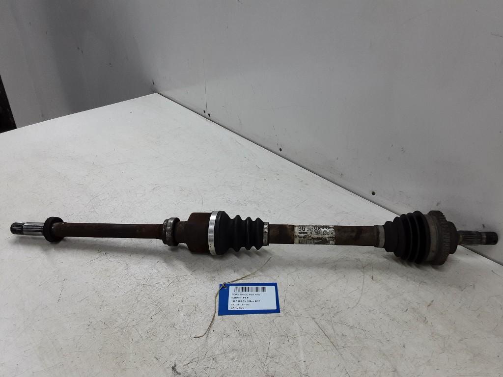 AANDRIJFAS RECHTS VOOR Peugeot 206 CC (2D) (9636798880), Gebruikt, Peugeot