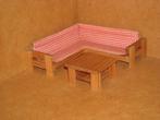 Lundby hoekbank met salontafel, Verzamelen, Ophalen of Verzenden, Gebruikt
