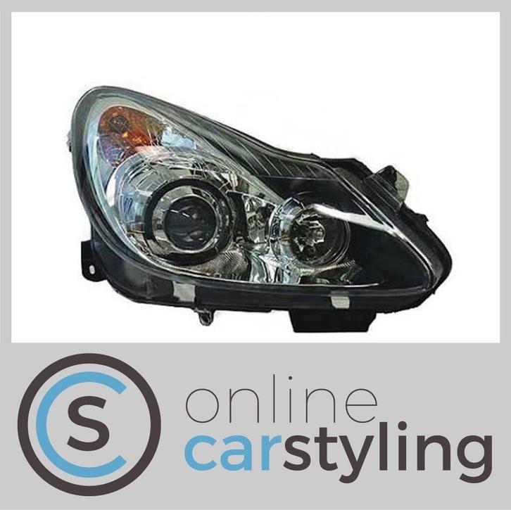 Koplamp Valeo Opel Corsa D +AFL, Auto-onderdelen, Verlichting, Opel, Nieuw, Ophalen of Verzenden