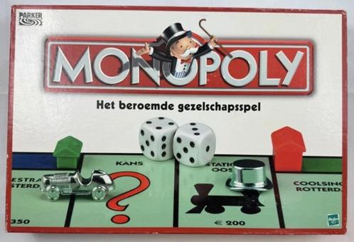 Monopoly Klassiek Parker Bordspel Gezelschapsspel Compleet, Hobby en Vrije tijd, Gezelschapsspellen | Bordspellen, Zo goed als nieuw