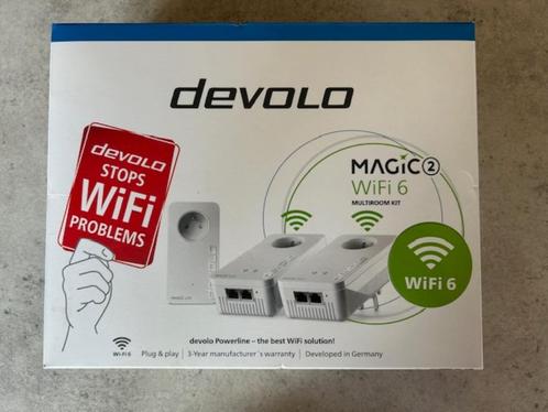 CPL Devolo magic2 wifi 6 (wifi + ethernetlan), Computers en Software, Powerlines, Zo goed als nieuw, Ophalen