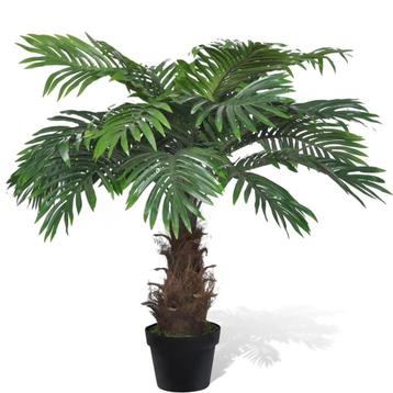 Kunstboom met pot cycaspalm 80 cm - Natuurlijk uiterlijk