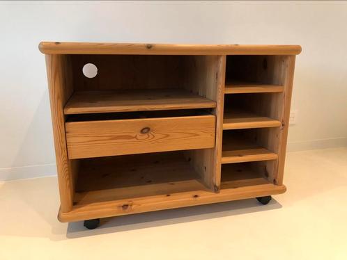 TV - meubel, Huis en Inrichting, Kasten |Televisiemeubels, Gebruikt, Minder dan 100 cm, 50 tot 100 cm, 25 tot 50 cm, Grenenhout