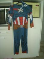 pak gespierde captain america, 5- 7 jaar, Kinderen en Baby's, Carnavalskleding en Verkleedspullen, Ophalen of Verzenden, Zo goed als nieuw