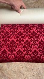 Behangpapier, Ophalen, Rood