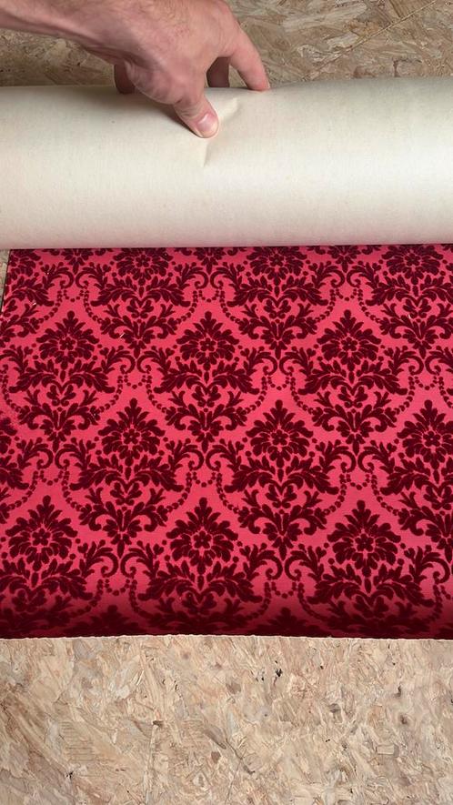 Behangpapier, Huis en Inrichting, Stoffering | Behang, Rood, Ophalen