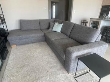 Hoekbank Ikea Sörvallen donkergrijs beschikbaar voor biedingen