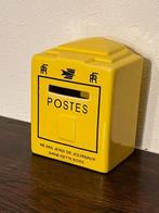 Franse spaarpot Postes, brievenbus, porselein, Ophalen