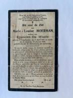 Marie - Louise Moerman, Ophalen