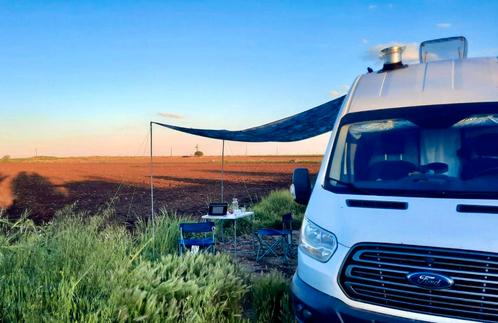 Camper van te huur met houtkachel !, Auto's, Ford, Bedrijf, Transit, Diesel, Ophalen