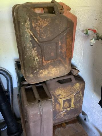 Jerry can ww2 terrain, Enlèvement