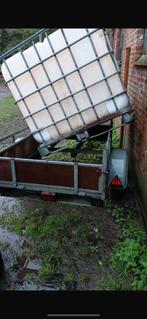 Aanhangwagen 750kg ongeremd enkelas, Enlèvement