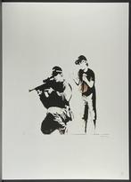 Banksy - Police Sniper and Boy, Antiek en Kunst, Ophalen of Verzenden