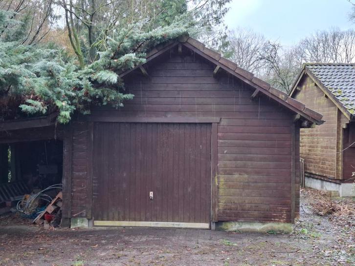 Houten garage, Jardin & Terrasse, Abris de jardin, Cabane en bois, 2 fenêtres, Enlèvement