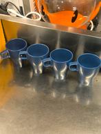 Blauwe moderne tassen, Huis en Inrichting, Ophalen of Verzenden, Zo goed als nieuw