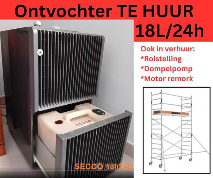 Ontvocht toestel, Elektronische apparatuur, Luchtbehandelingsapparatuur, Zo goed als nieuw, Luchtontvochter, Ophalen
