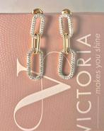 Prachtige oorringen Victoria (€85), Handtassen en Accessoires, Oorbellen, Ophalen of Verzenden, Nieuw