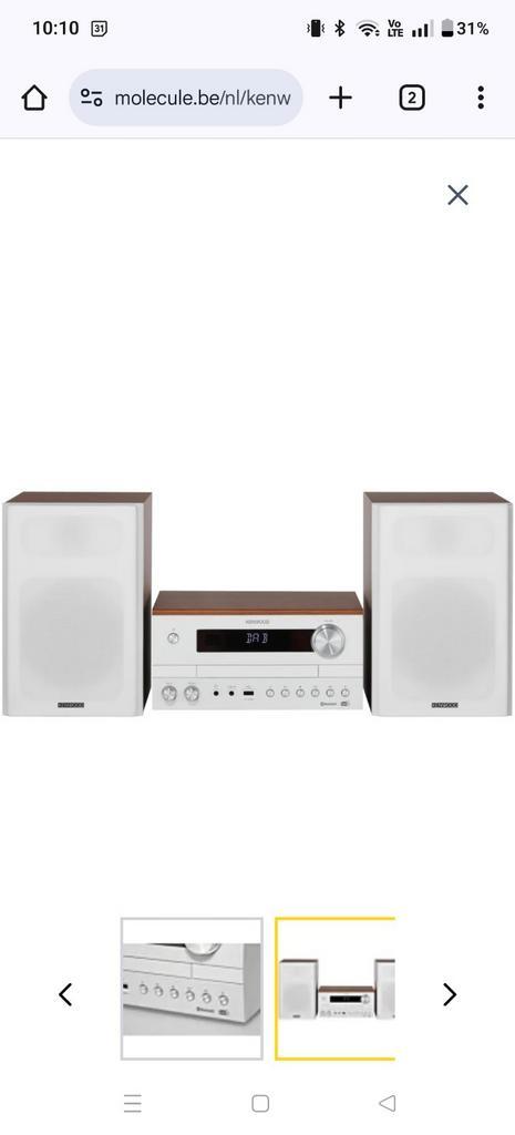 Kenwood  M-822DAB

W, Audio, Tv en Foto, Stereoketens, Zo goed als nieuw, Ophalen