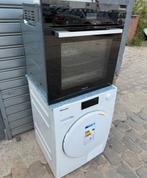 Miele Four combiné et Sèche linge 8kg. pompe à chaleur A++, Ophalen, Nieuw, Oven met grill, Inbouw